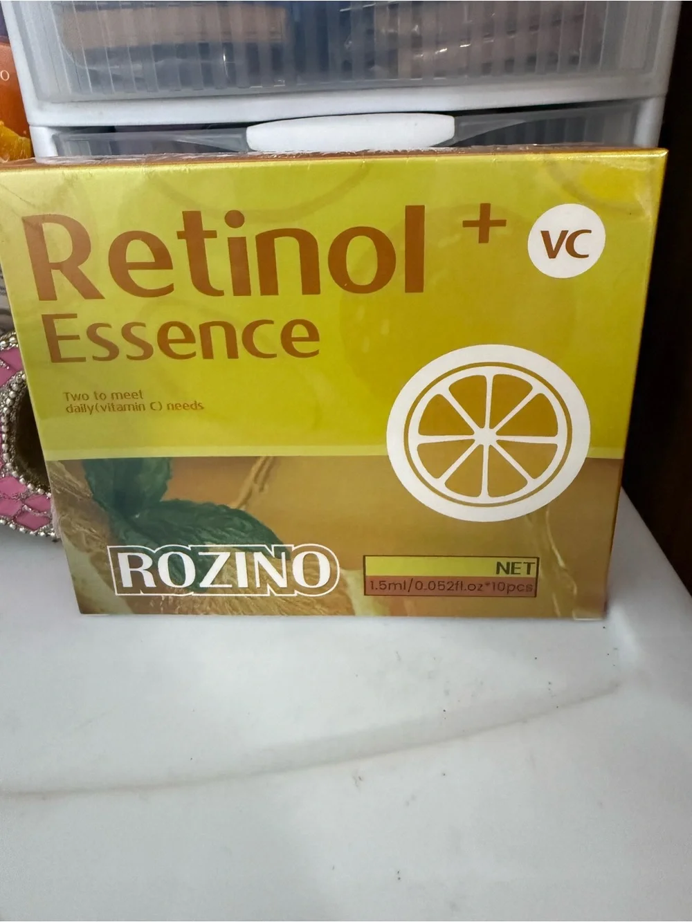 Retinol + VC Essence - Yellow Skincare Ampoules